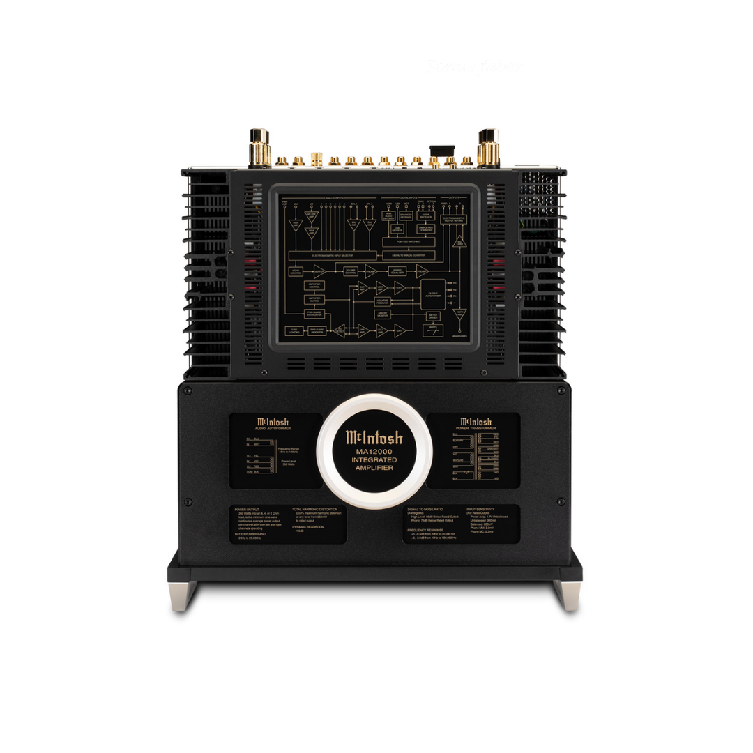 McIntosh MA12000 Amplificador Integrado Híbrido HiFi 350Wx2