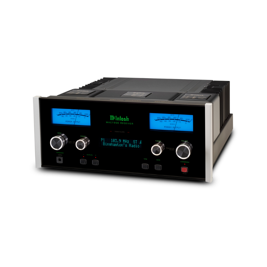 McIntosh MAC7200 Receiver Estéreo HiFi con DAC y AM/FM 200Wx2