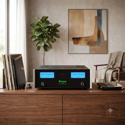 McIntosh MC152 Amplificador de Potencia Estéreo 150Wx2
