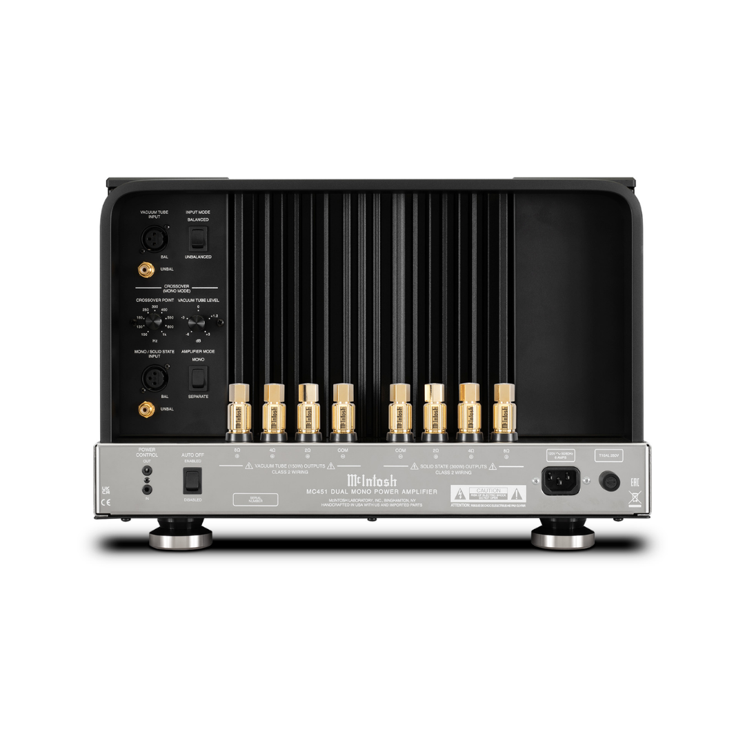 McIntosh MC451 Amplificador Monoblock Híbrido 150W/300W