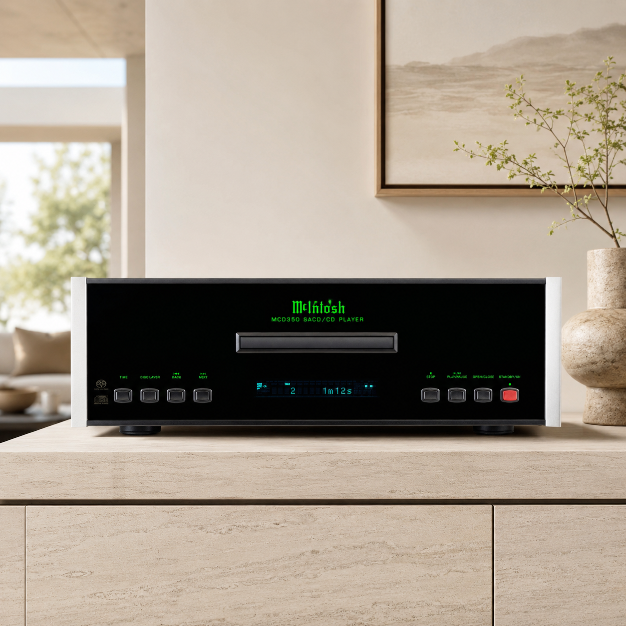 McIntosh MCD350 Reproductor SACD/CD HiFi