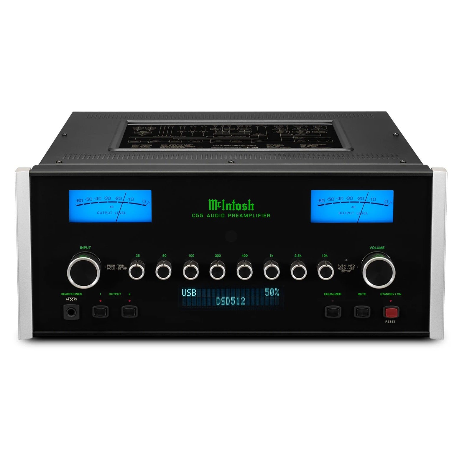 McIntosh C55: El Preamplificador de estado sólido de referencia