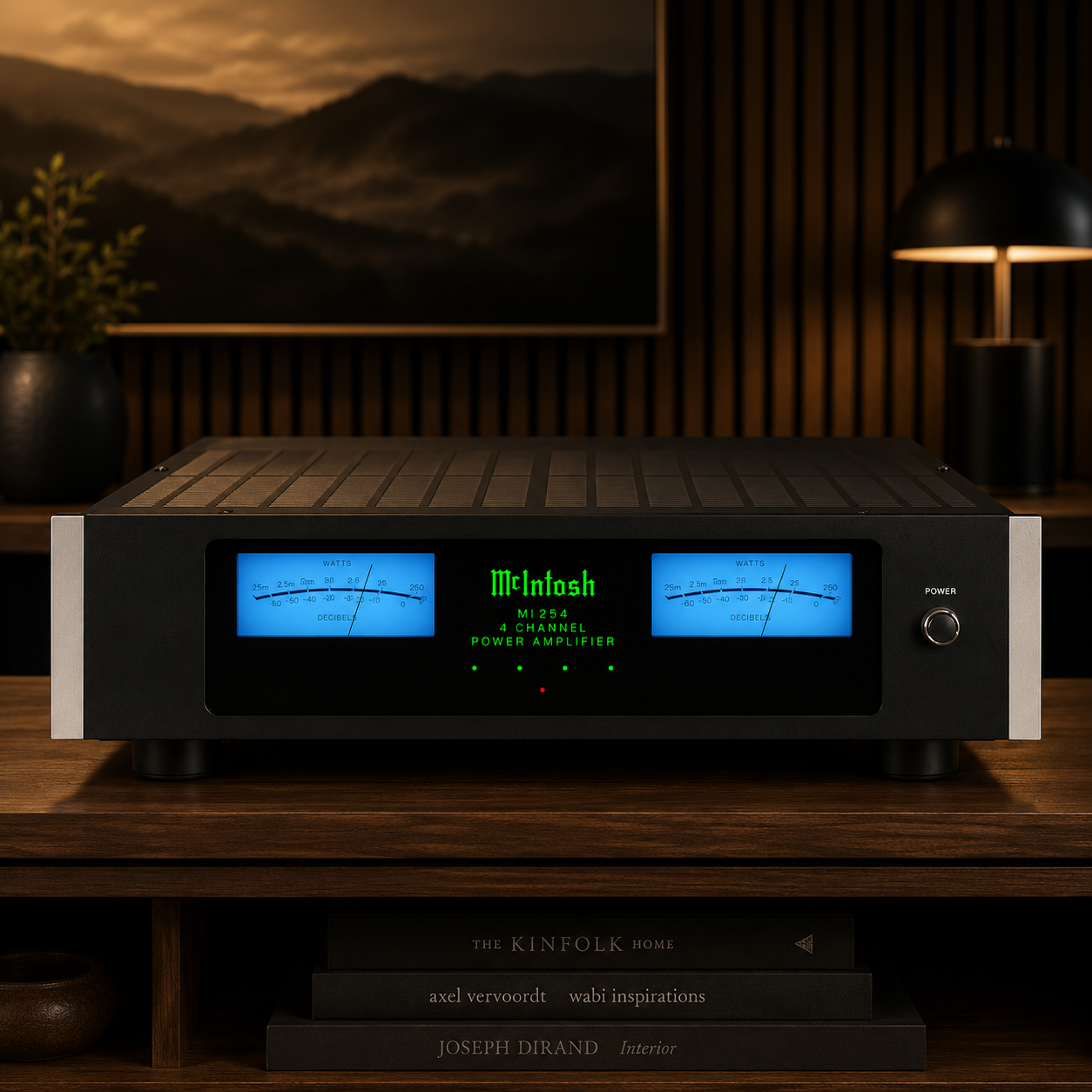 McIntosh MI254 Amplificador de Potencia 4 Canales 250Wx4