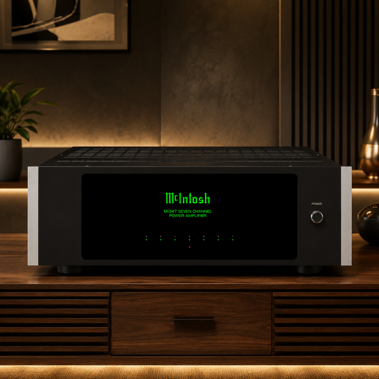 McIntosh MI347 Amplificador de Potencia 7 Canales