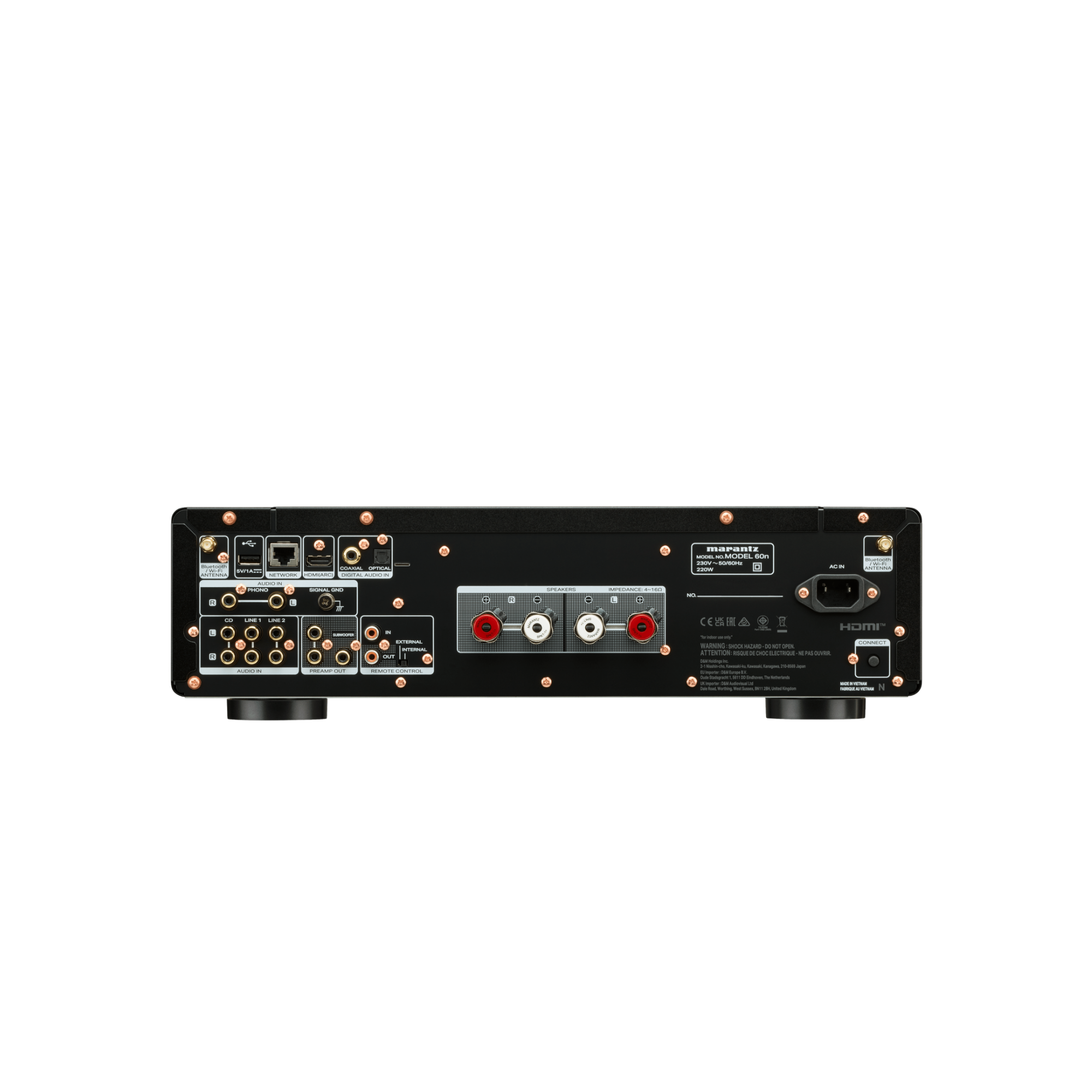 Marantz MODEL 60n Amplificador integrado con streaming 60Wx2