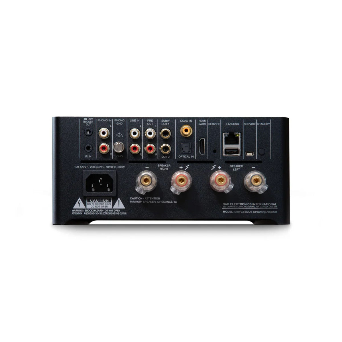 NAD M10 V3 Amplificador Streamer All-in-One 100W x 2
