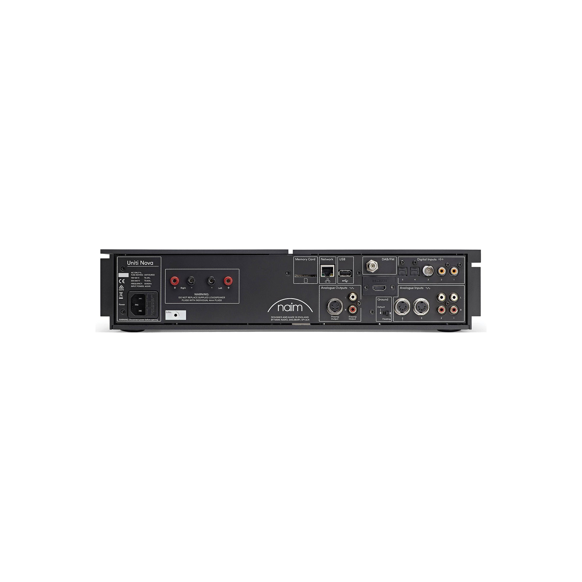 Naim Uniti Nova Amplificador Streamer All-in-One 80Wx2