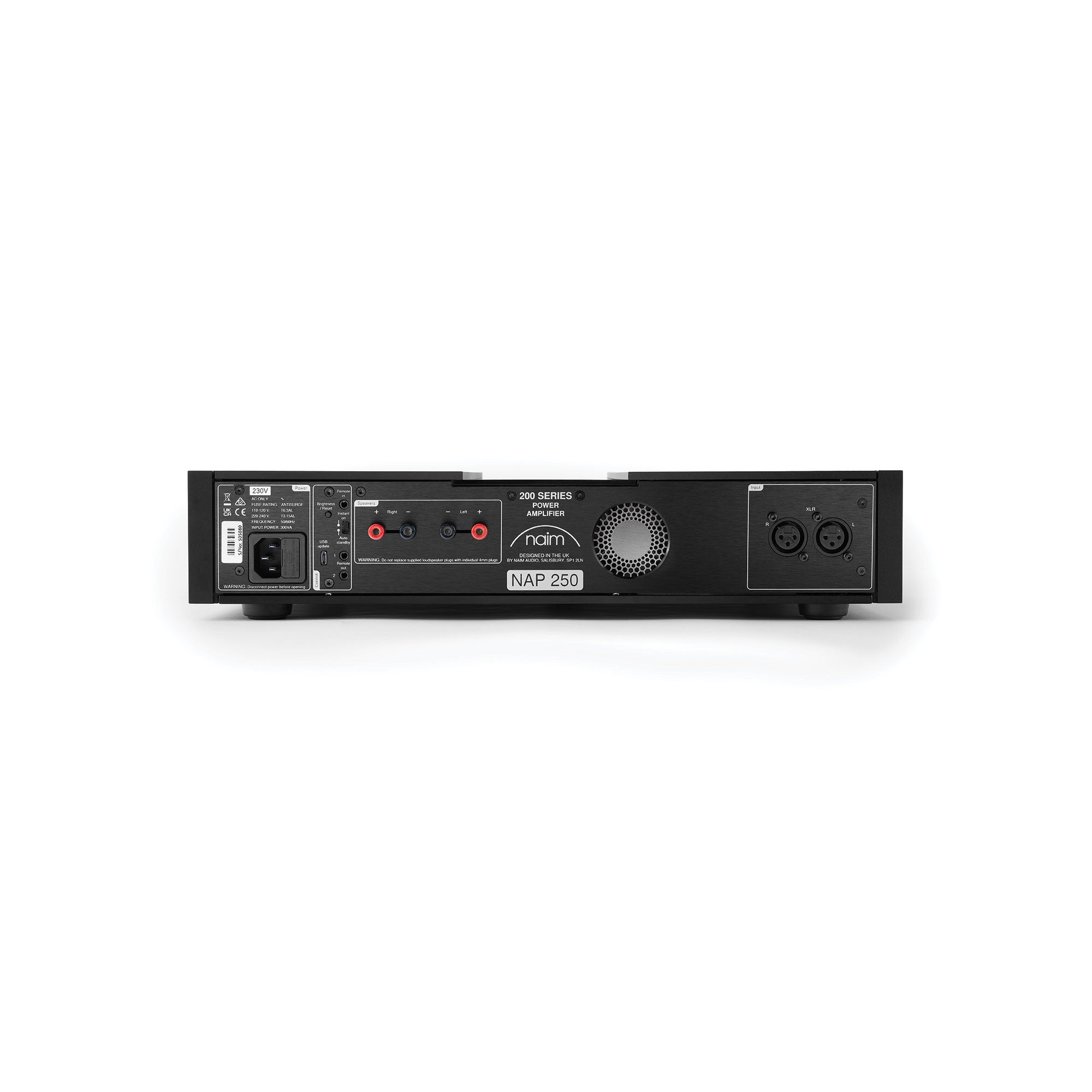 Naim NAP 250 Etapa de Potencia Estéreo HiFi 100Wx2