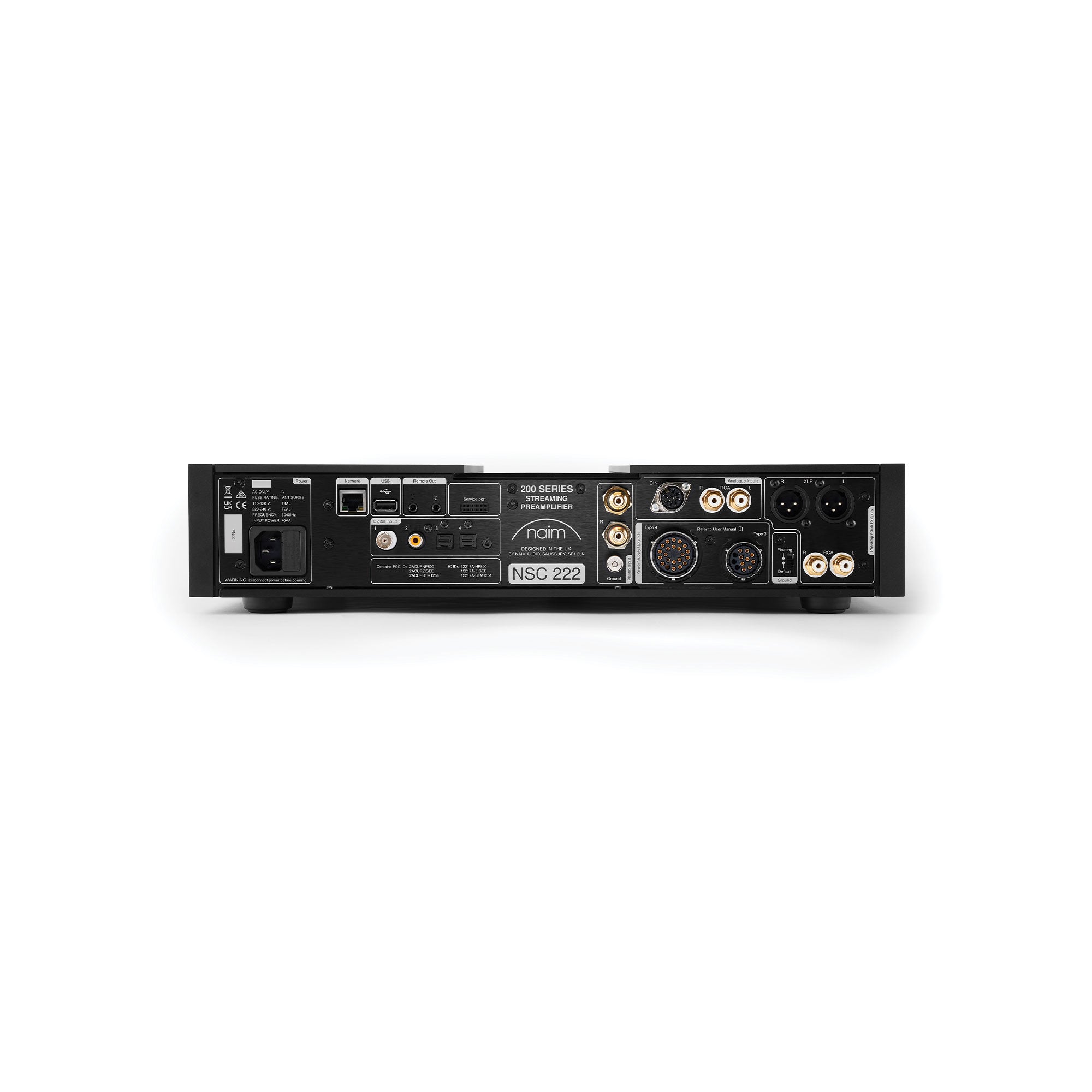 Naim NSC 222 Streamer Preamplificador HiFi