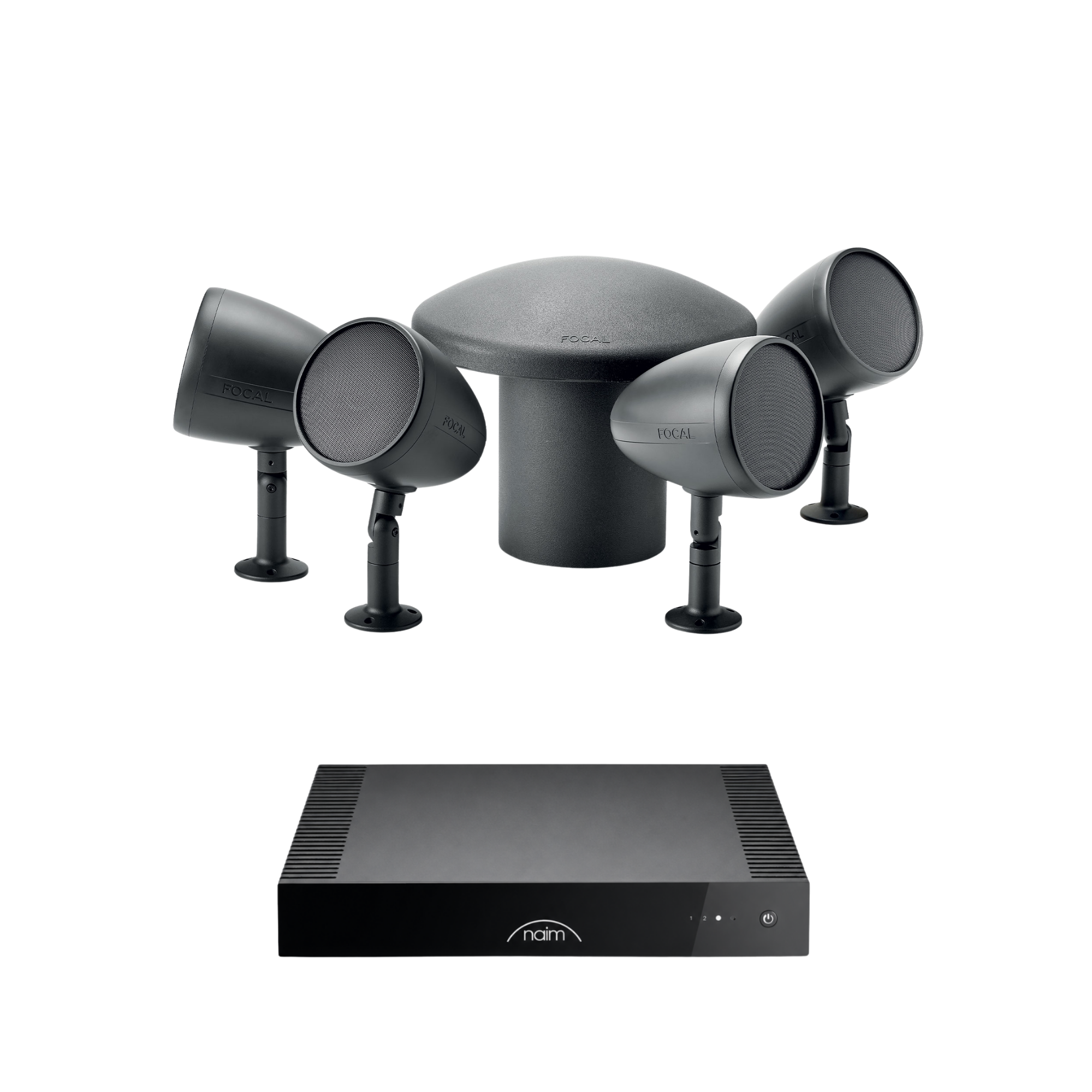 Combo Audio Exterior Focal OD 4.1 + Naim CI-Uniti 102