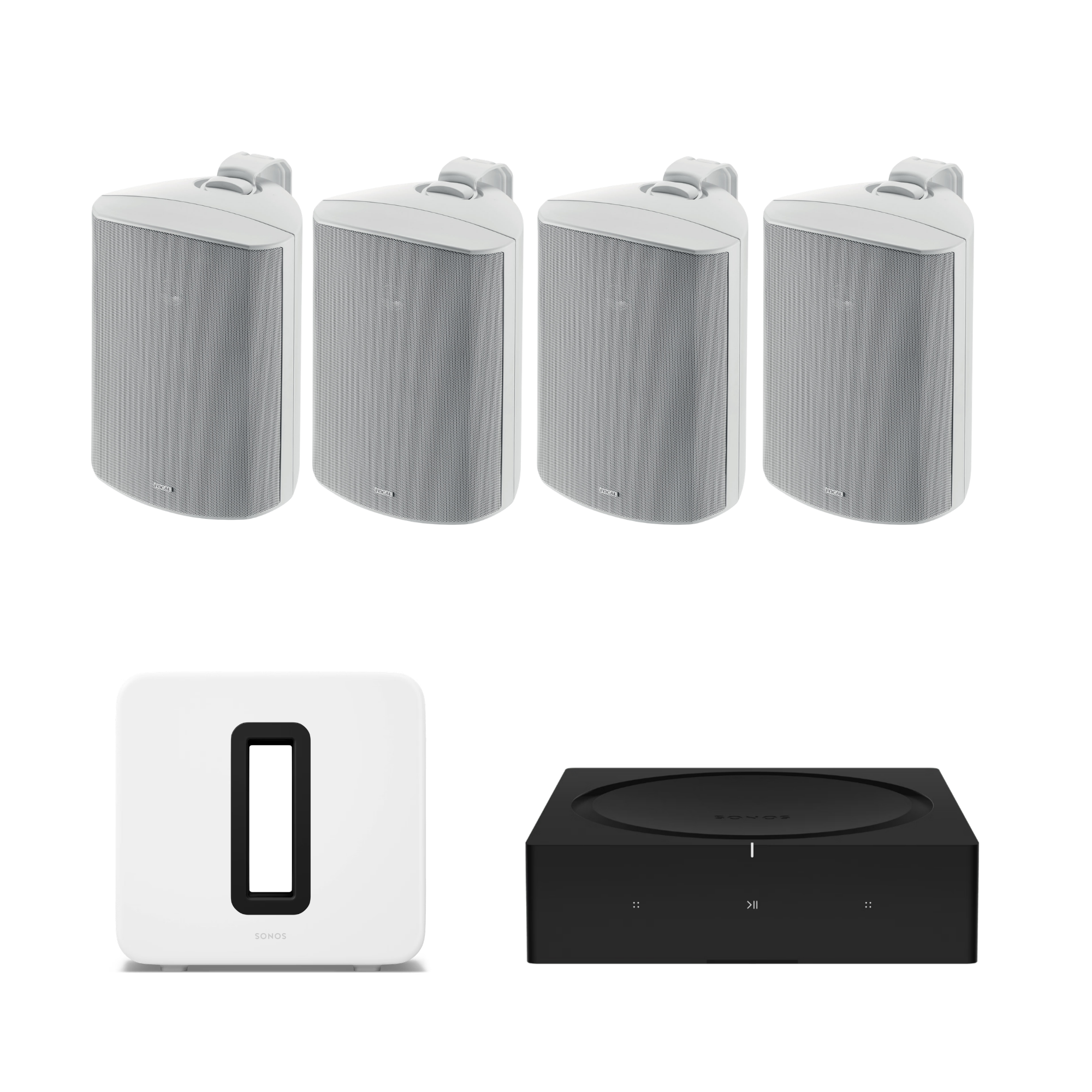 Combo 4.1 Focal 100 OD6 + Sonos Amp + Sonos Sub 4