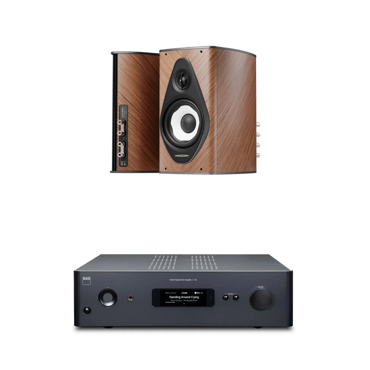 Sonus Faber Olympica I G3 + NAD C 399 MDC2 BluOS Sistema HiFi
