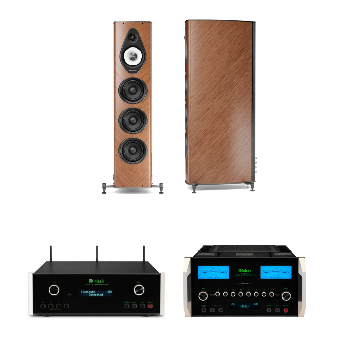Sonus Faber Olympica V G3 + McIntosh MA9500 + McIntosh DS200