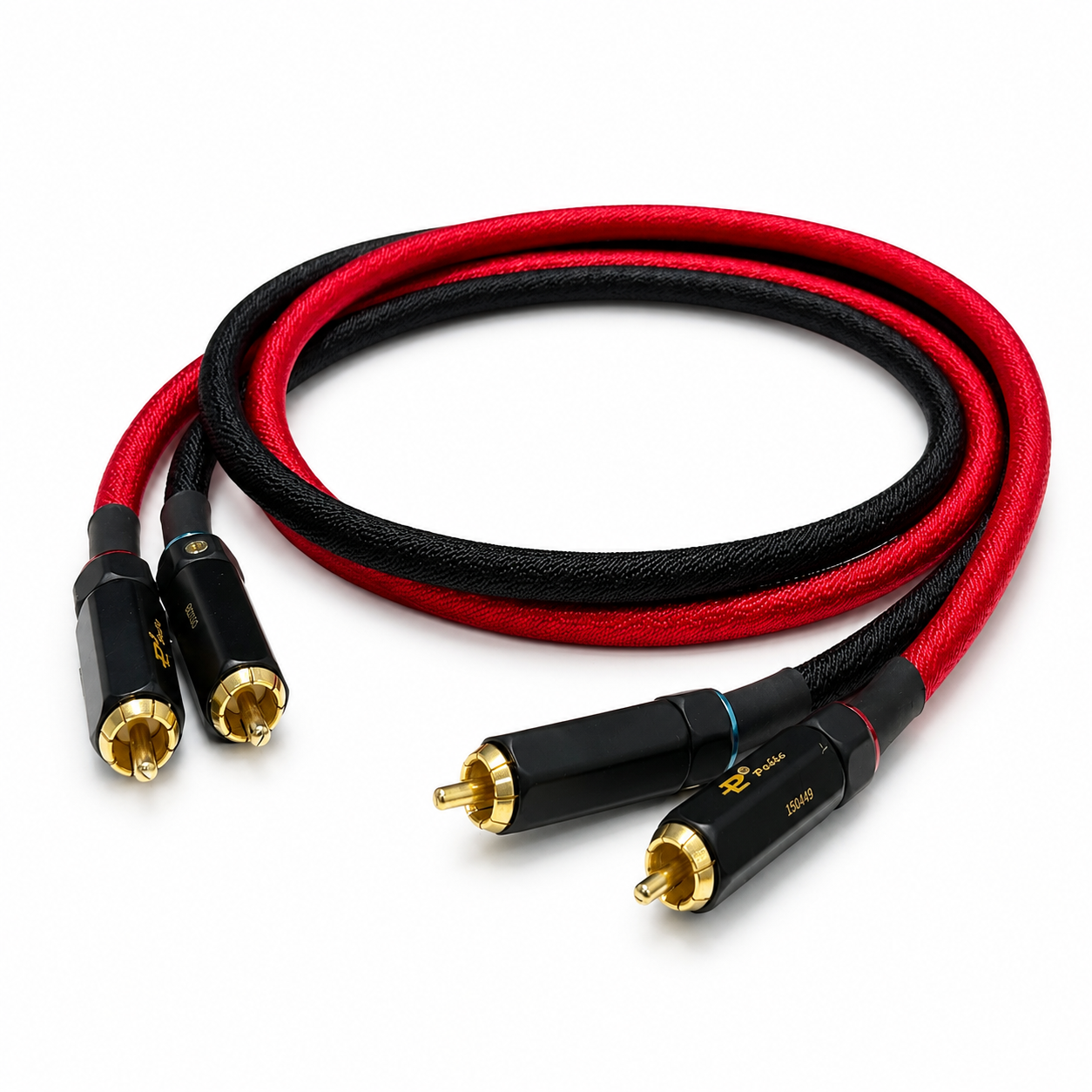 Cable Custom RCA Belden 8412 terminado en hilo