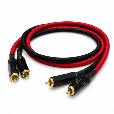 Cable Custom RCA Belden 8412 terminado en hilo