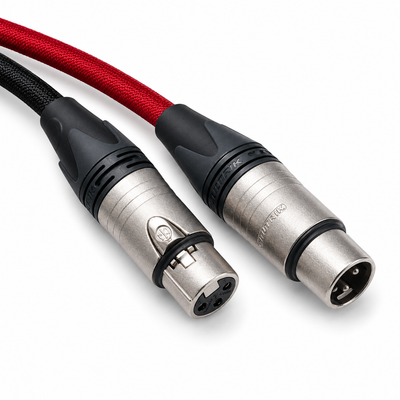 Cable Custom XLR Belden 8412 terminado en hilo
