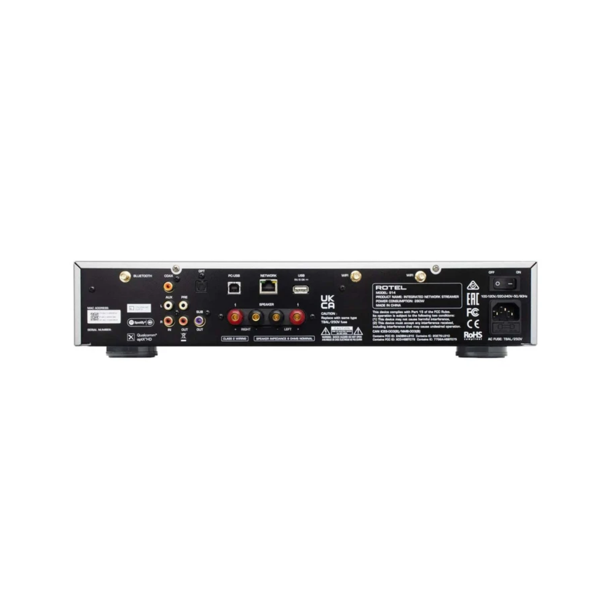 Rotel S14 Amplificador Streamer HiFi Demo de Showroom