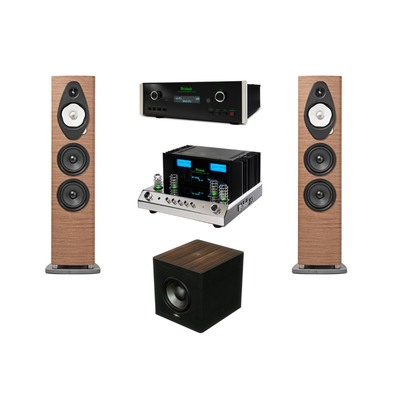 Kit HiFi Sonetto V G2 + McIntosh MA352 + Gravis III + DS200