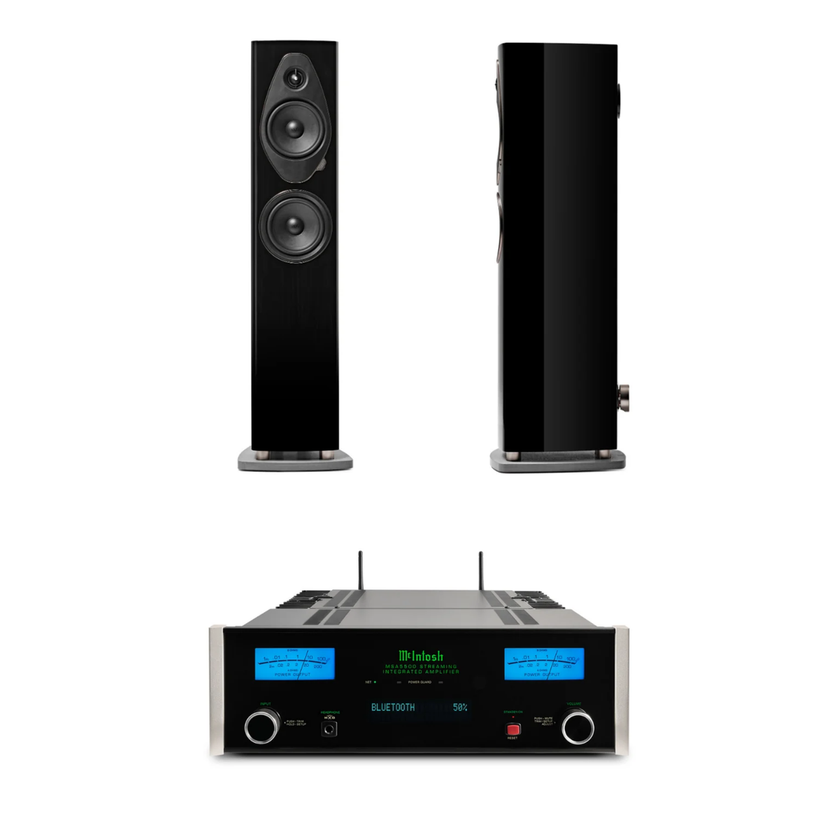 Sonus Faber Sonetto III G2 + McIntosh MSA5500 Sistema HiFi