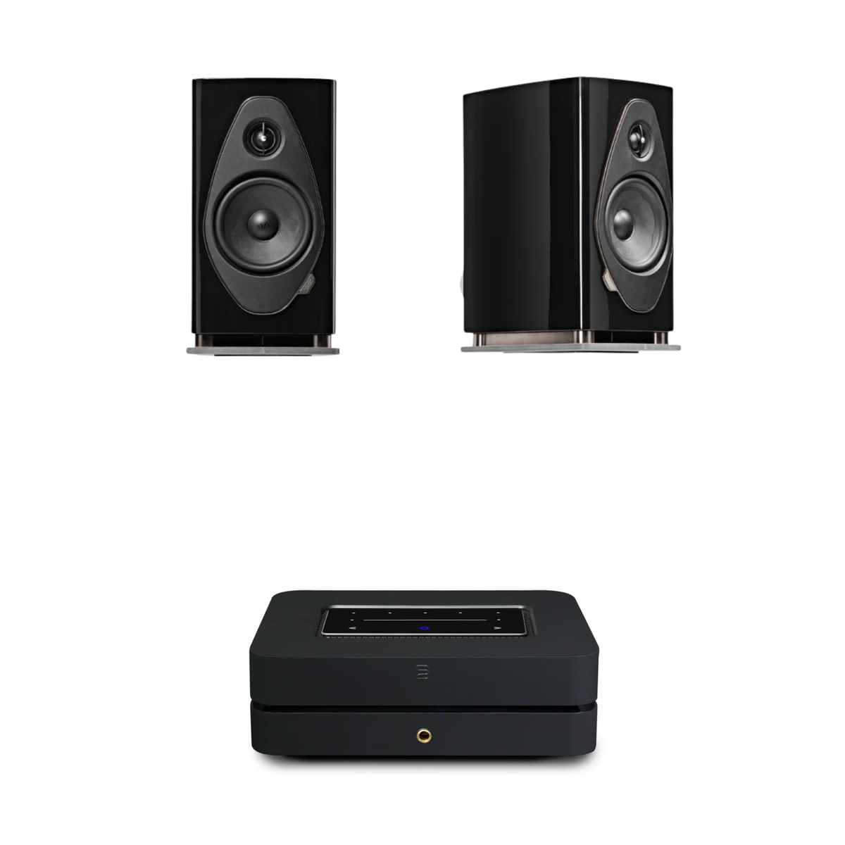 Sonus Faber Sonetto II + Bluesound Powernode Sistema HiFi