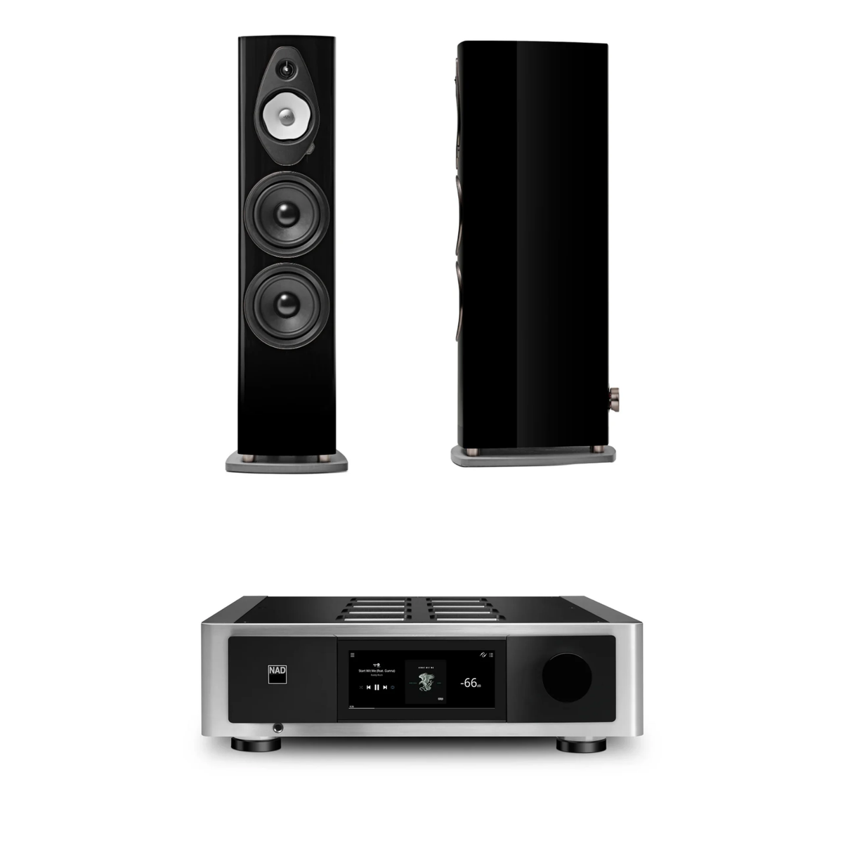 Sonus Faber Sonetto VIII G2 + NAD M33 V2 Sistema HiFi High End