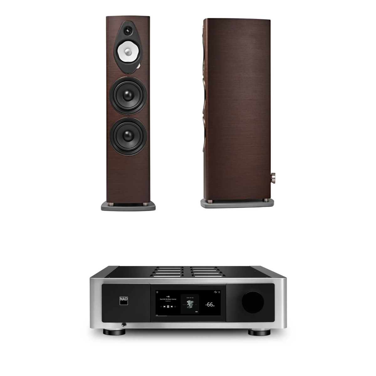 Sonus Faber Sonetto VIII G2 + NAD M33 V2 Sistema HiFi High End