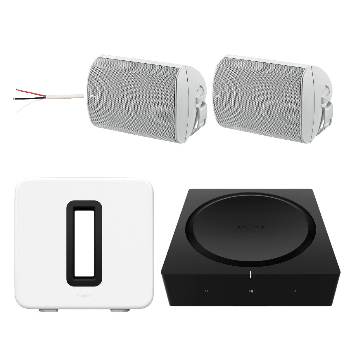 Focal OD6 Terraza Pequeña con Subwoofer