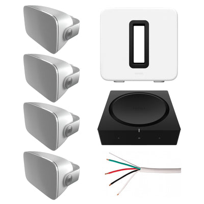B&W AM1 Terraza Mediana con Subwoofer