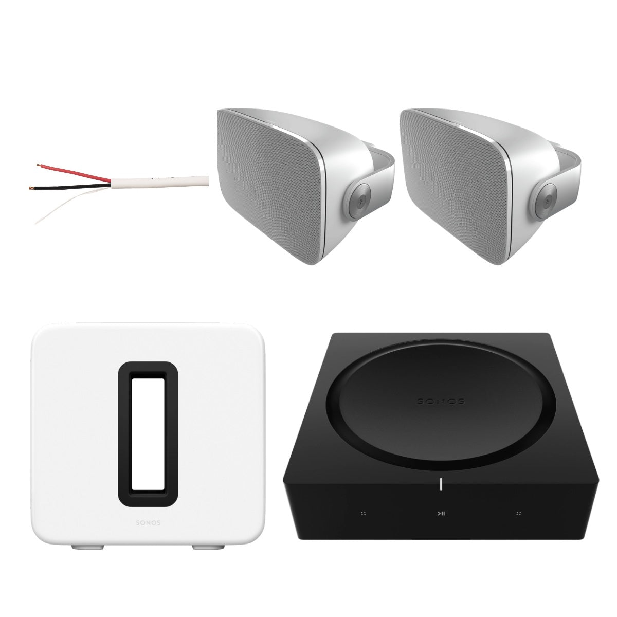 B&W AM1 Terraza Pequeña con Subwoofer