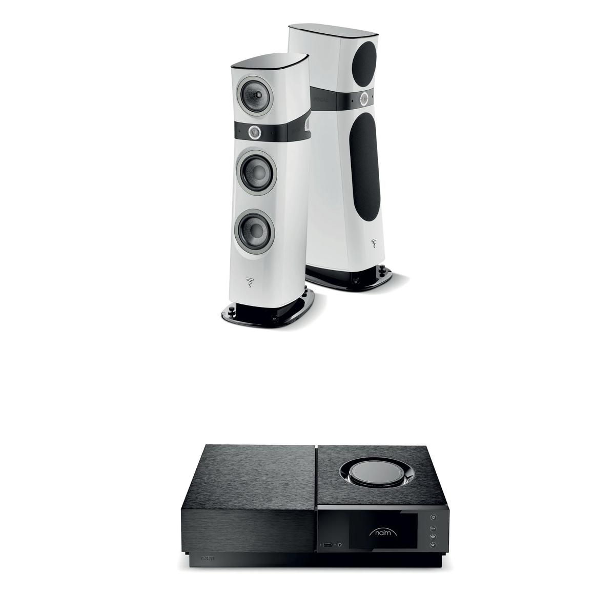 Focal Sopra N°2 + Naim Uniti Nova PE Sistema HiFi High End