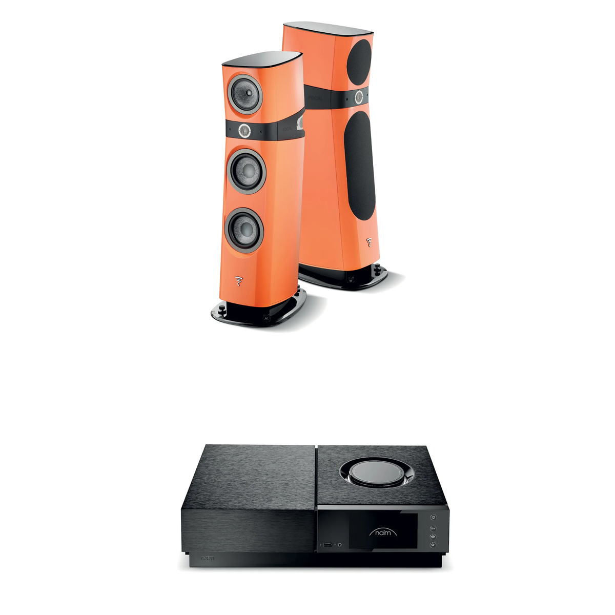 Focal Sopra N°2 + Naim Uniti Nova PE Sistema HiFi High End
