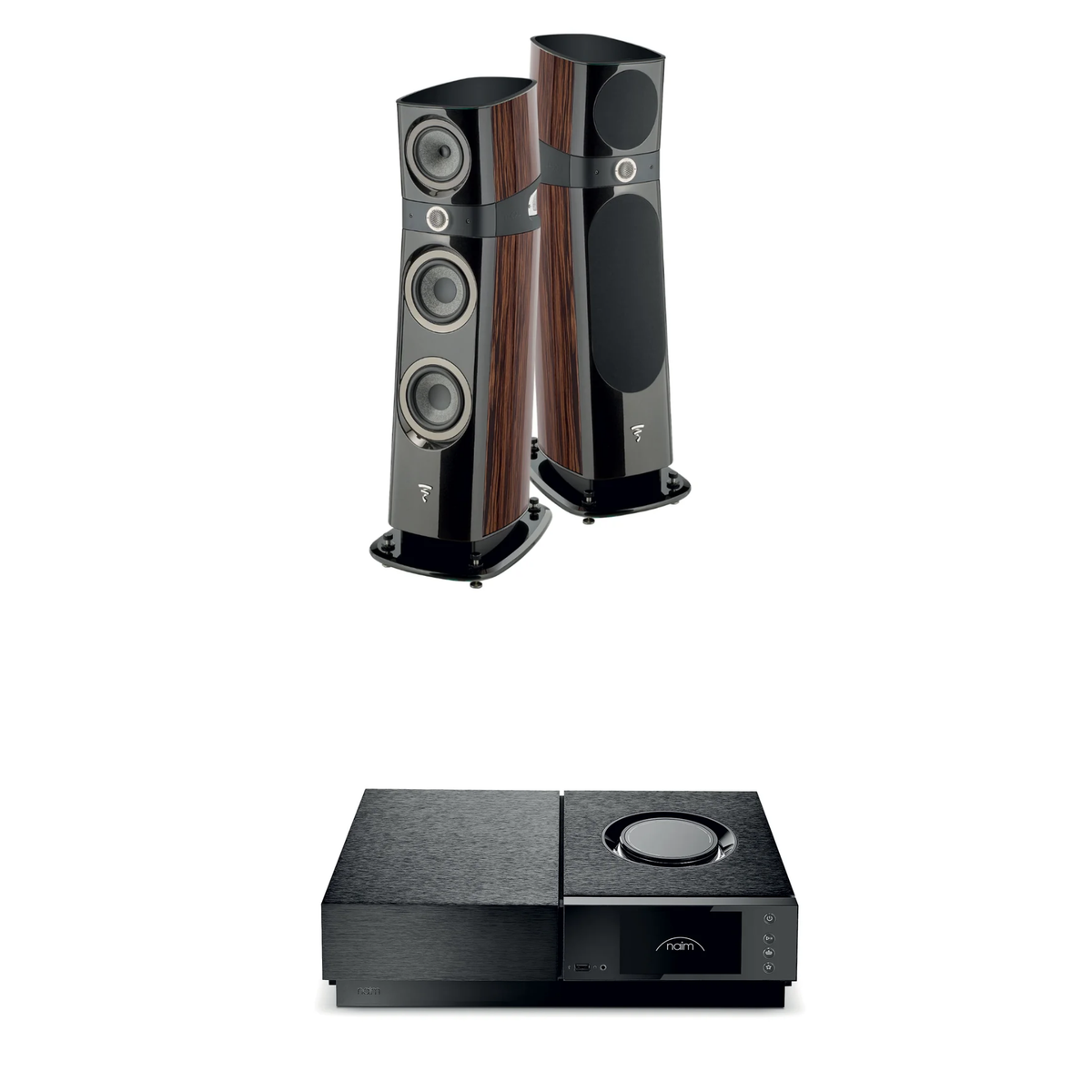 Focal Sopra N°2 + Naim Uniti Nova PE Sistema HiFi High End