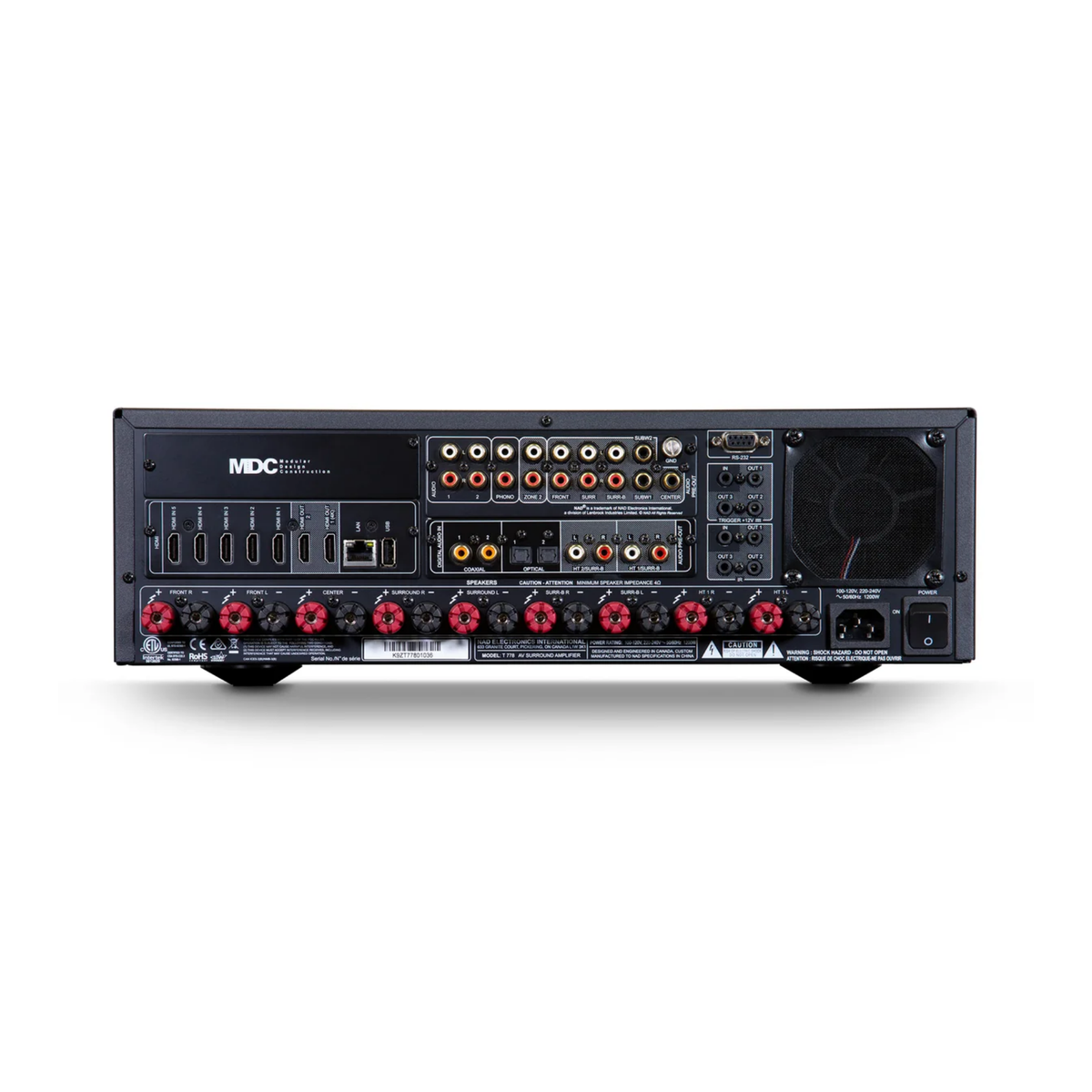 NAD T 778 Receptor AV para Cine en Casa