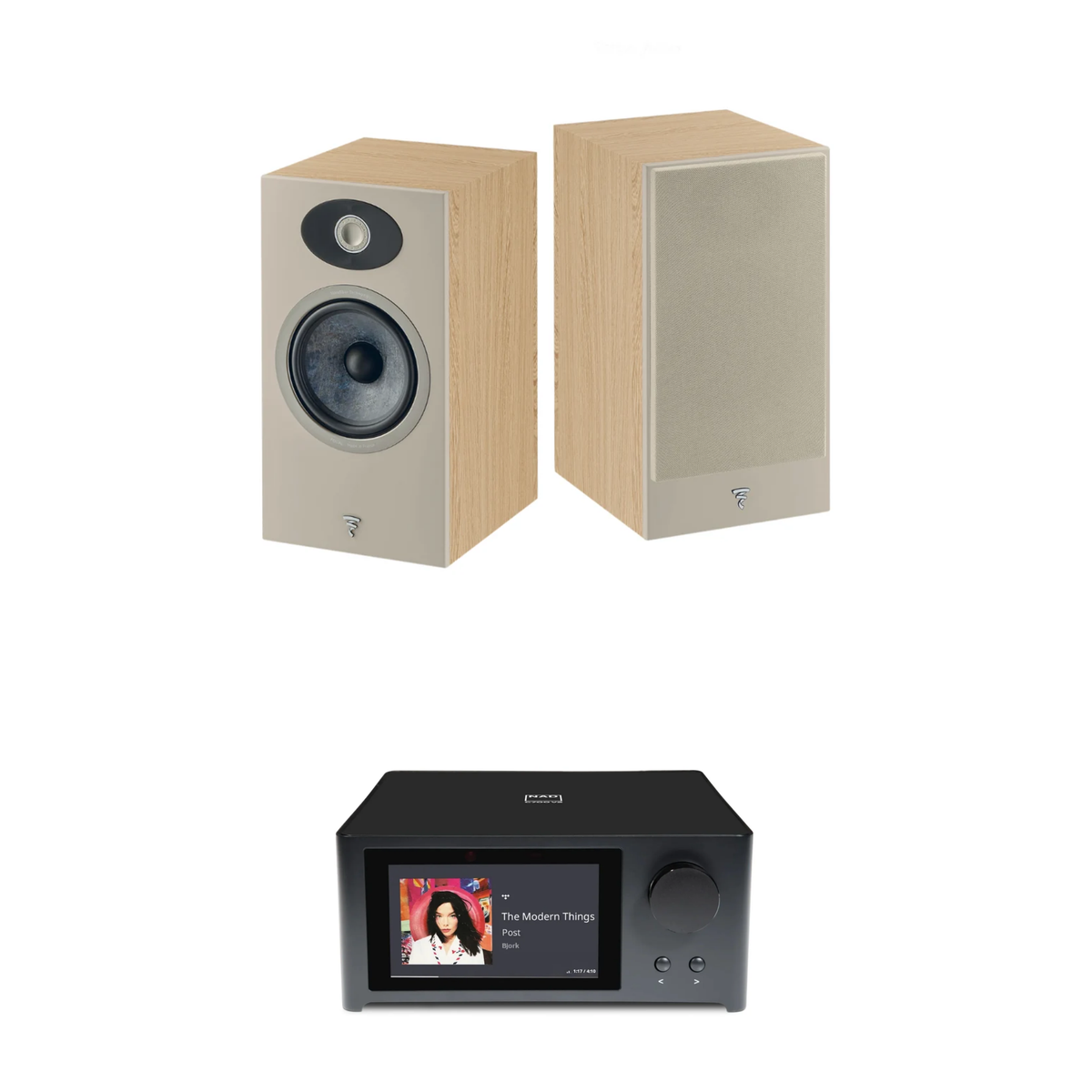 Focal Theva N°1 + NAD C 700 V2 Sistema HiFi con Streaming