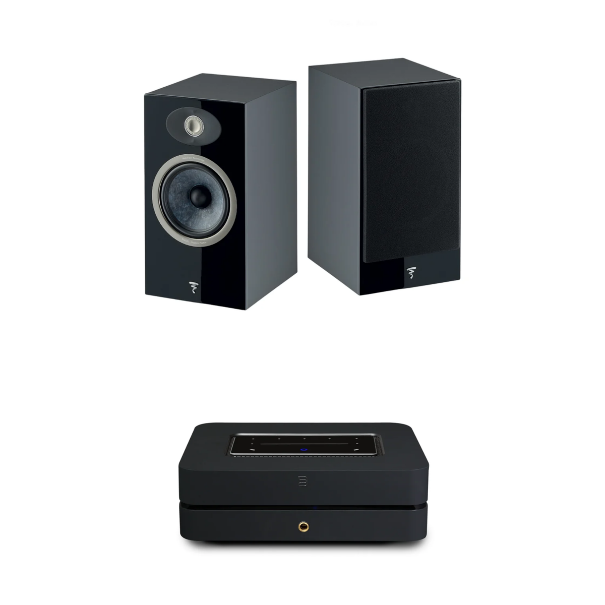 Focal Theva N°1 + Bluesound POWERNODE Sistema HiFi con Streaming