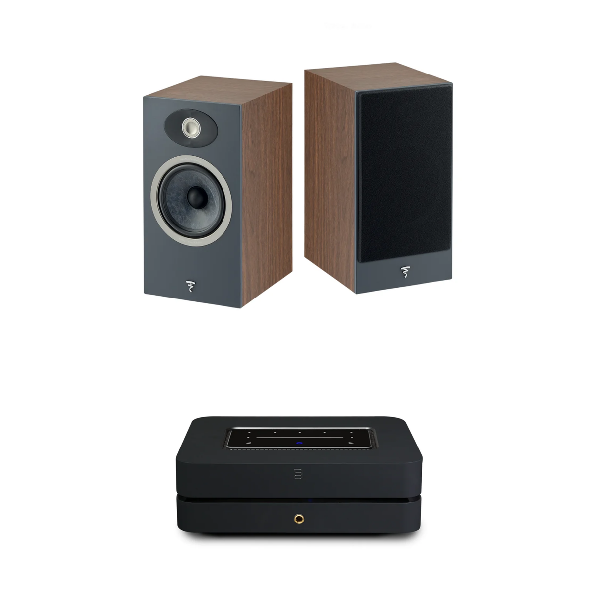Focal Theva N°1 + Bluesound POWERNODE Sistema HiFi con Streaming