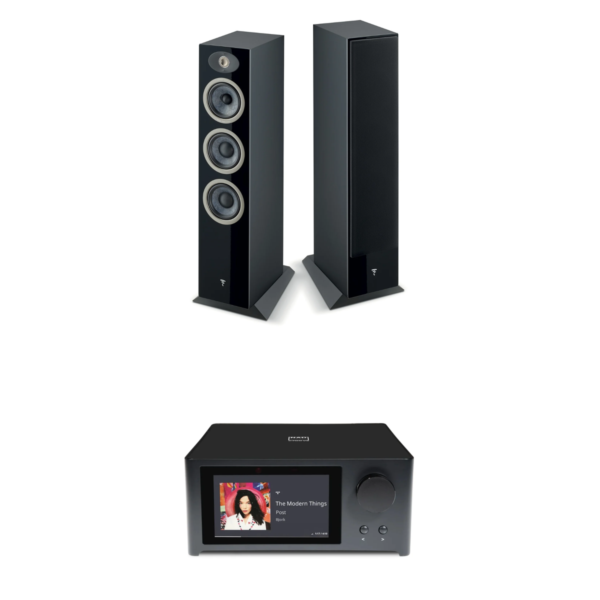 Focal Theva N°2 + NAD C 700 V2 Sistema HiFi con Streaming