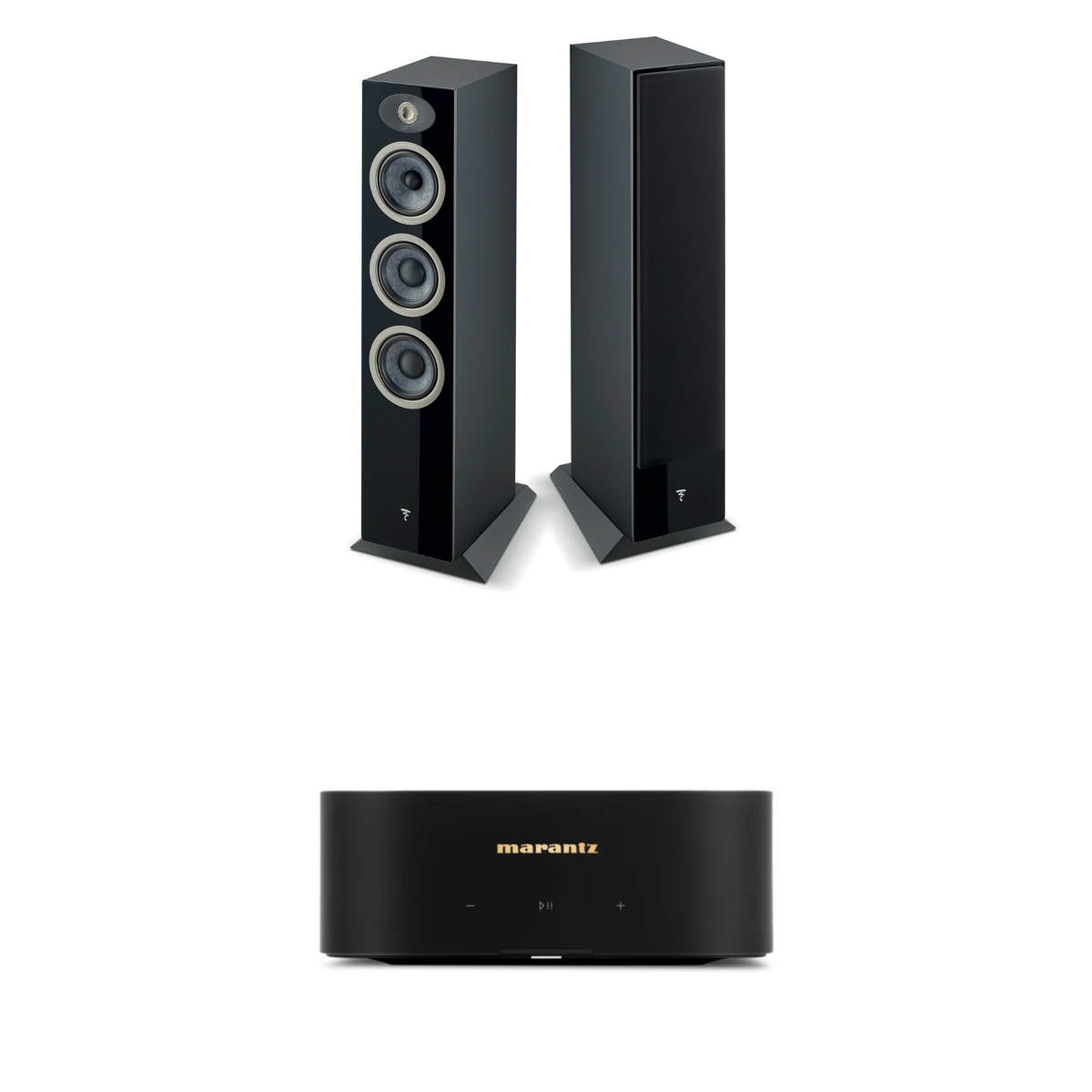 Focal Theva N°2 + Marantz MODEL M1 Sistema HiFi con Streaming