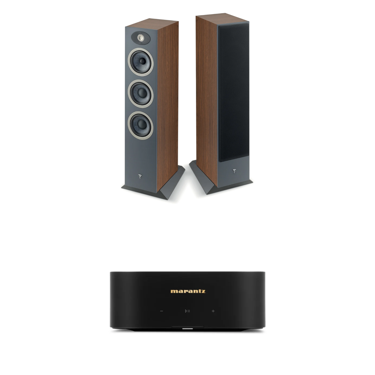 Focal Theva N°2 + Marantz MODEL M1 Sistema HiFi con Streaming
