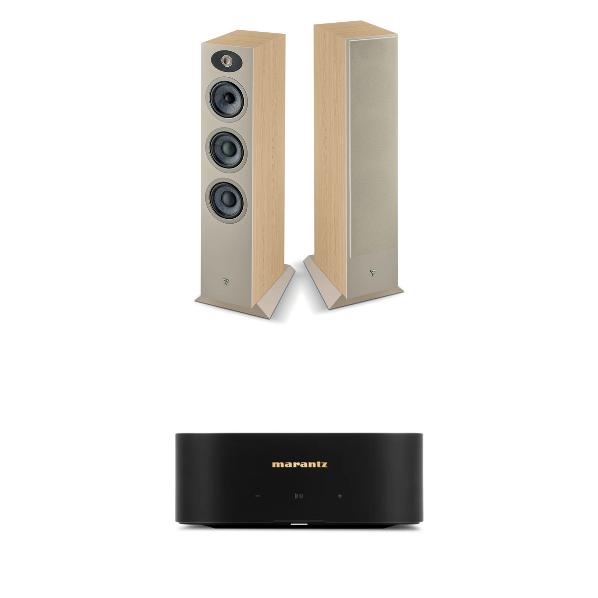 Focal Theva N°2 + Marantz MODEL M1 Sistema HiFi con Streaming