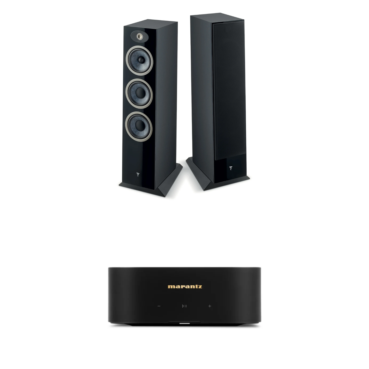 Focal Theva N°3 + Marantz MODEL M1 Sistema HiFi con Streaming