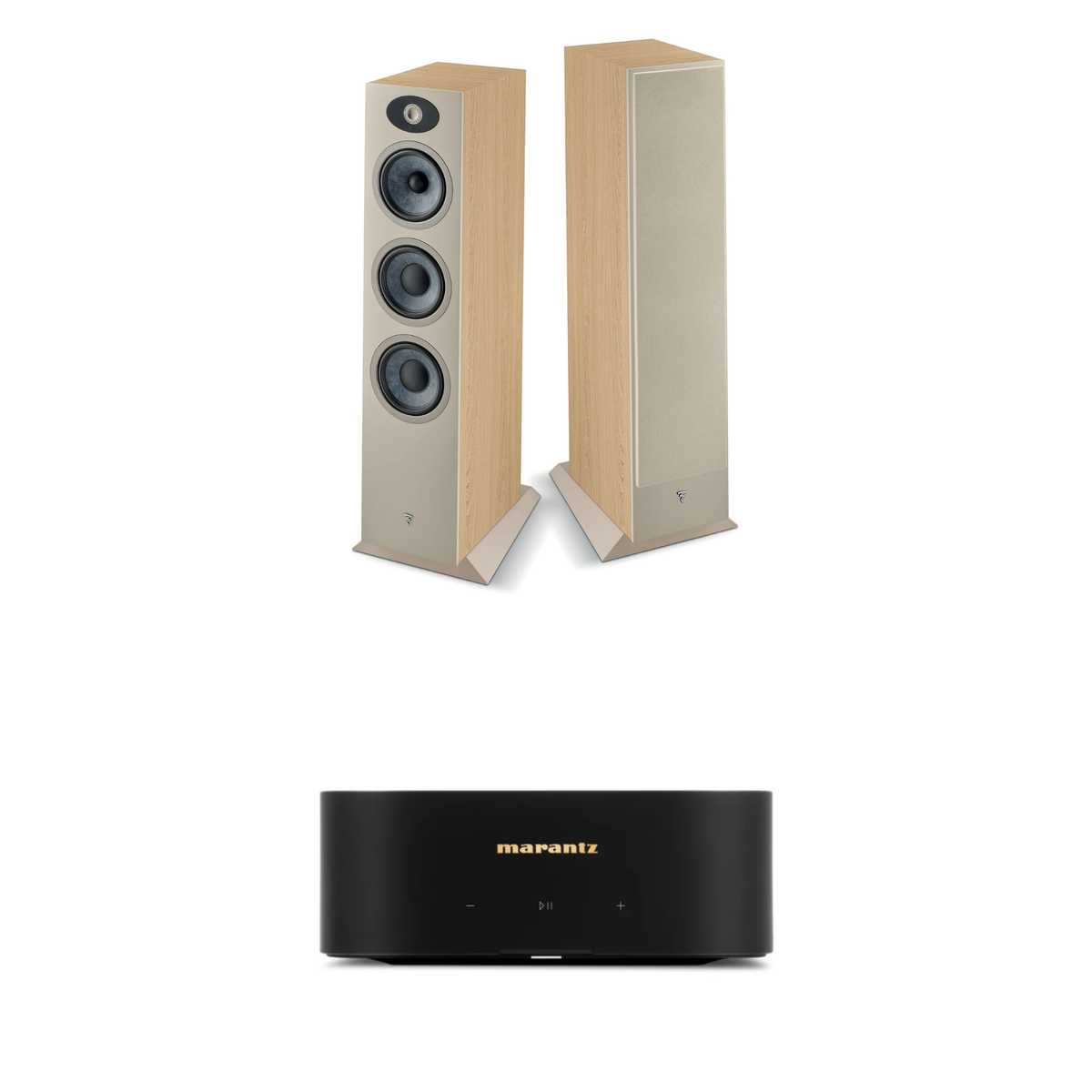 Focal Theva N°3 + Marantz MODEL M1 Sistema HiFi con Streaming