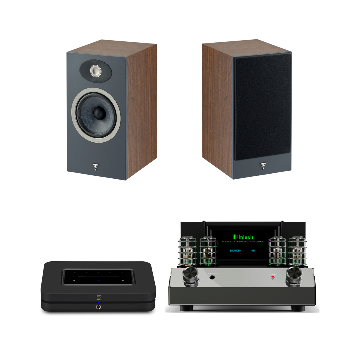 Focal Theva N1 + McIntosh MA252 + Bluesound Node