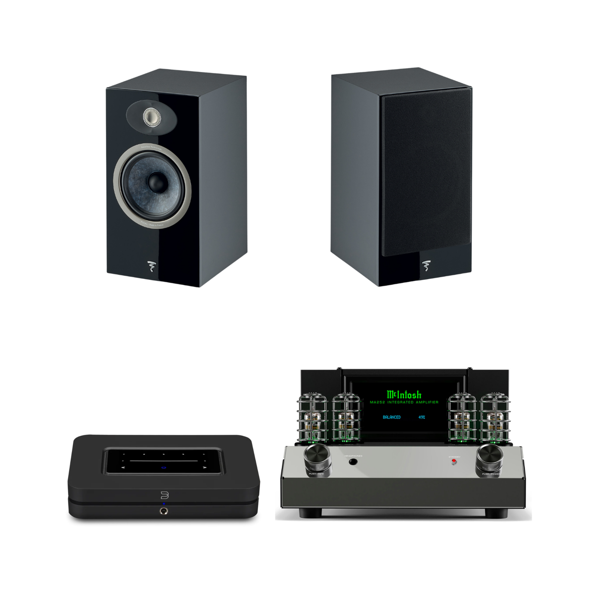 Focal Theva N1 + McIntosh MA252 + Bluesound Node