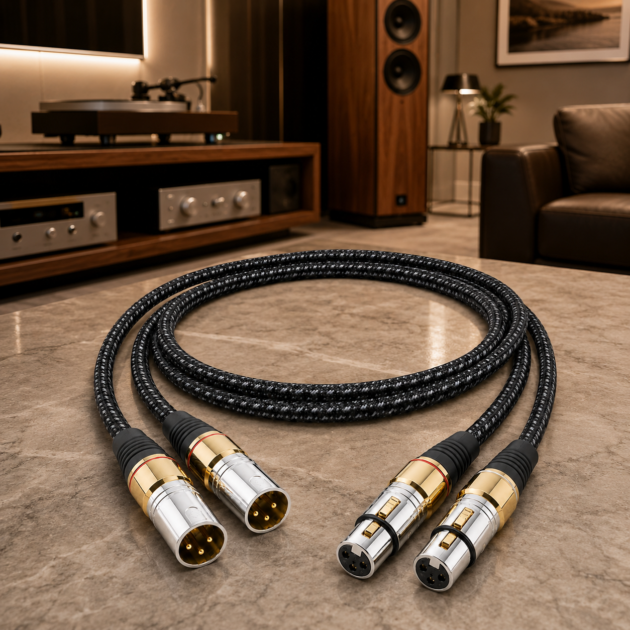 Cable balanceado XLR Tributaries Model 8AB MKII