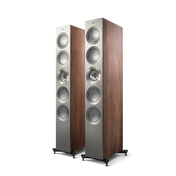 KEF REFERENCE 5 META WHITE SATIN WALNUT KEF REFERENCE 5 META WHITE SATIN WALNUT