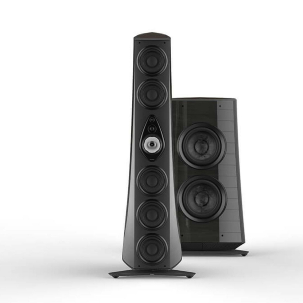 SUPREMA Graphite High Gloss Wood Cabinet SUPREMA Graphite High Gloss Wood Cabinet