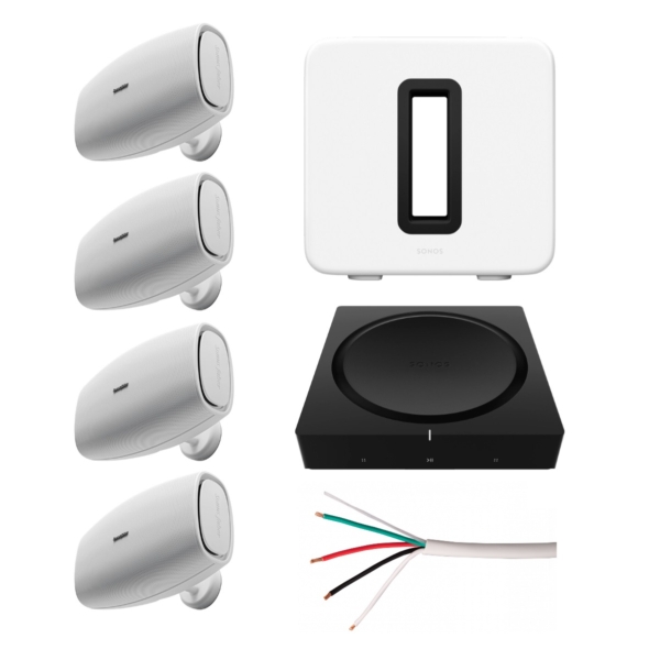 SONOS AMP SUB 4 ASTER WHITE SONOS AMP SUB 4 ASTER WHITE
