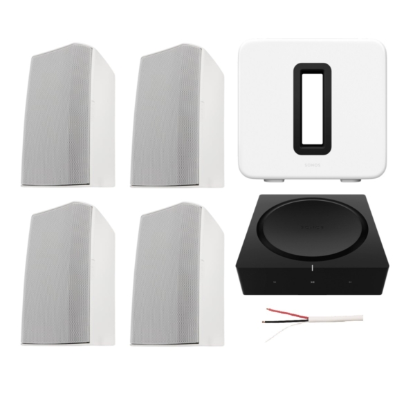 SONOS AMP SUB SONOS QSC 4 WHITE SONOS AMP SUB SONOS QSC 4 WHITE