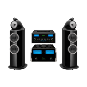 Bowers & Wilkins 802 D4 + Preamplificador C55 + Amplificador MC462